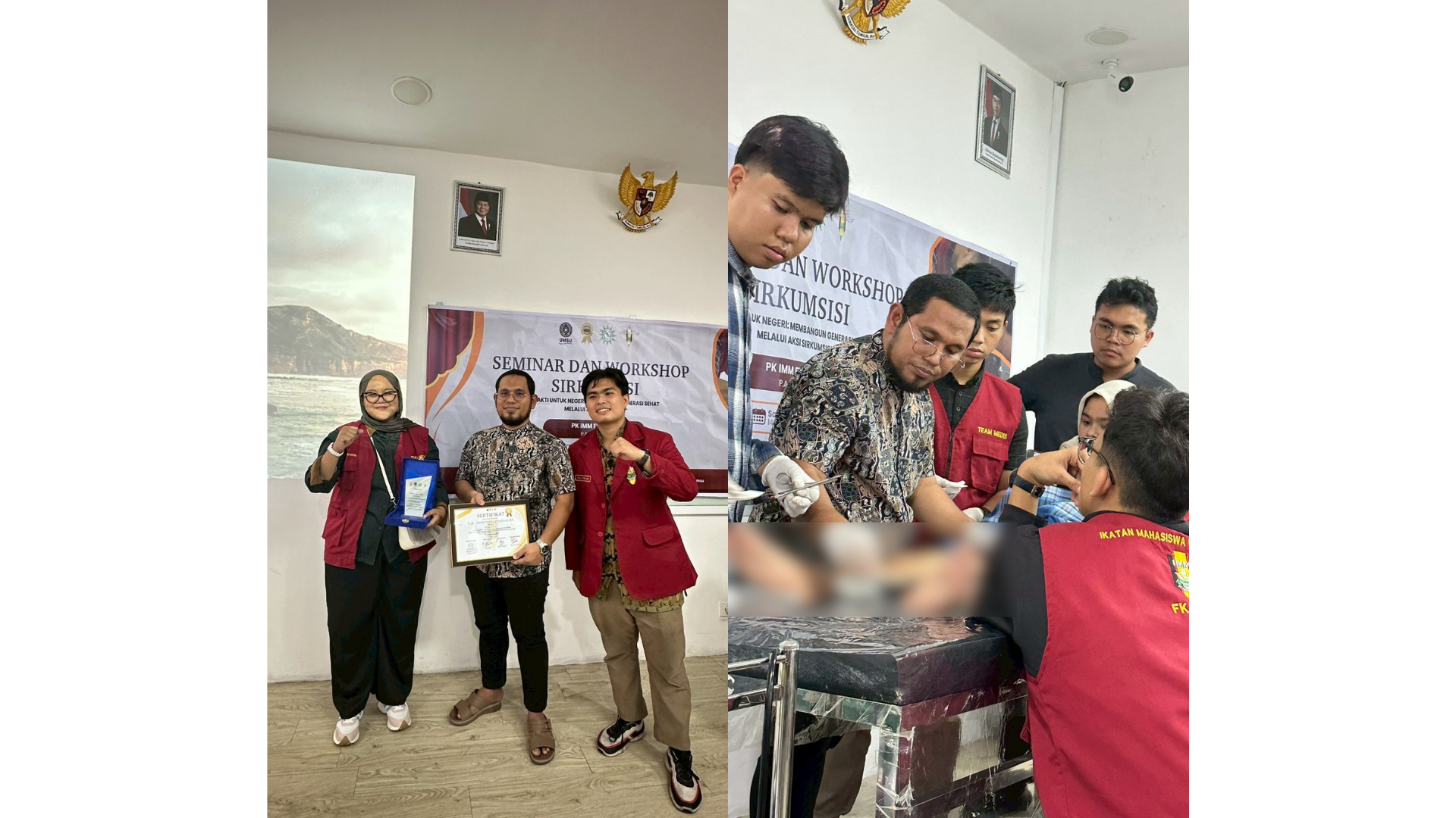 Seminar & Workshop Standarisasi Sirkumsisi Bersama PK IMM FKIK UMSU
