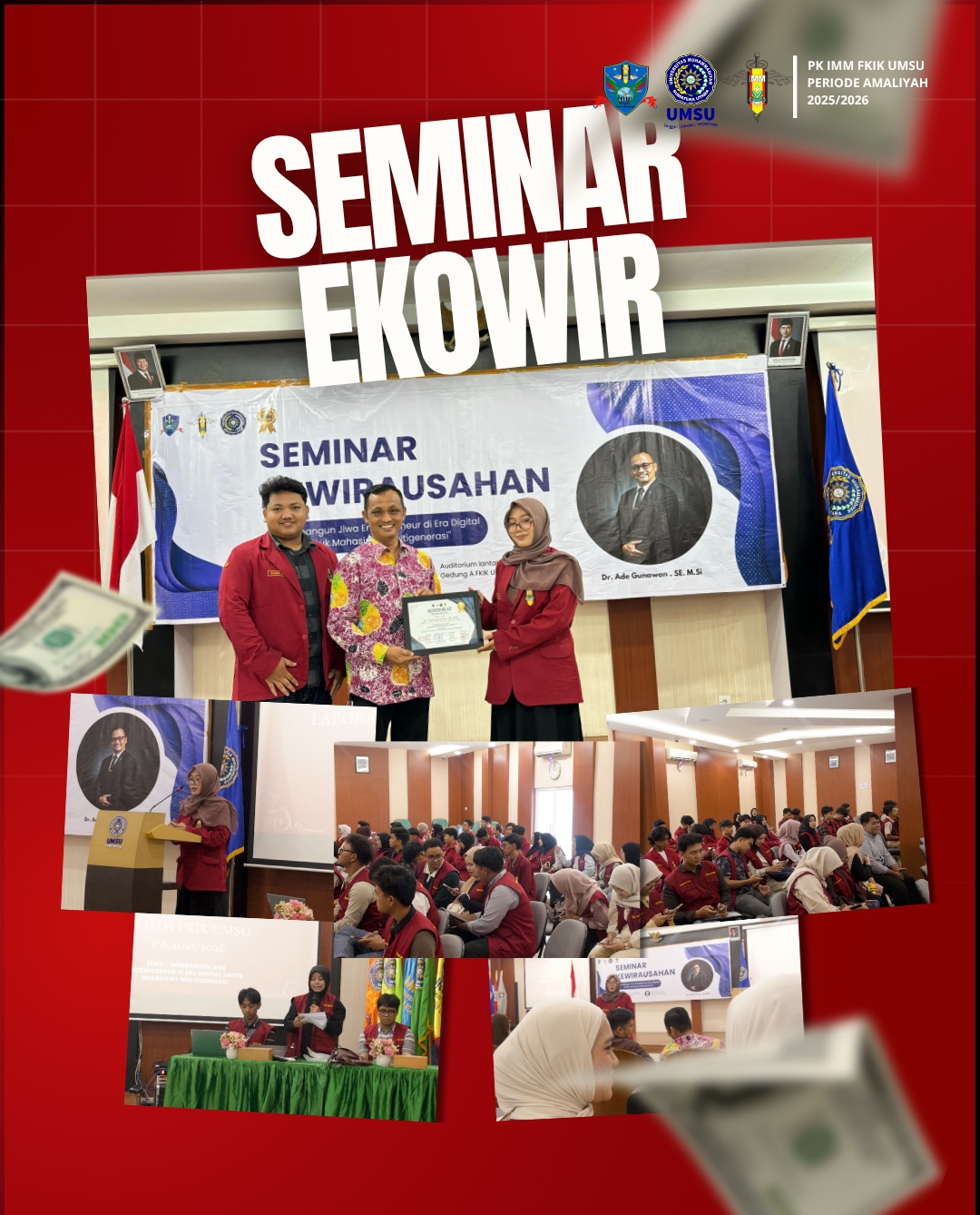 Seminar Kewirausahaan: Membangun Jiwa Entrepreneur di Era Digital untuk Mahasiswa Multigenerasi